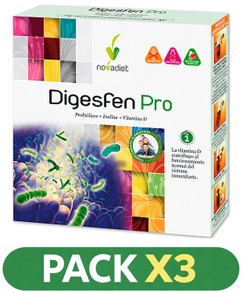 Pack x3 Digesfen Pro - Novadiet - 10 viales