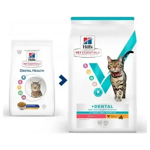 Hill\'s Feline Adult Vetes. Dental Health Pollo 1,5kg