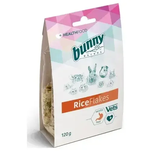 Bunny Salud Suplemento Rice Flakes Arroz Digestivo 120gr