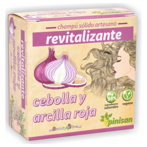 Champú Sólido Revitalizante (Cebolla y Arcilla Roja) - Pinisan - 65 gramos
