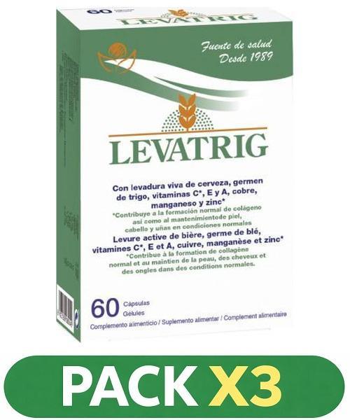 Pack x3 Levatrig - Bioserum - 60 cápsulas
