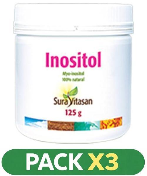 Pack x3 Inositol - Sura Vitasan - 125 gramos