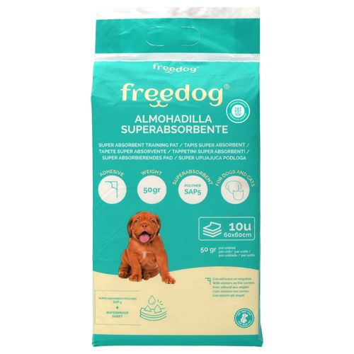 Freedog Empapador Super Absorbente 60x60 10u Esencia Lavanda