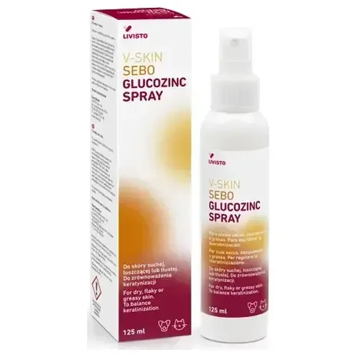 V-skin Sebo Glucozinc Spray 125ml