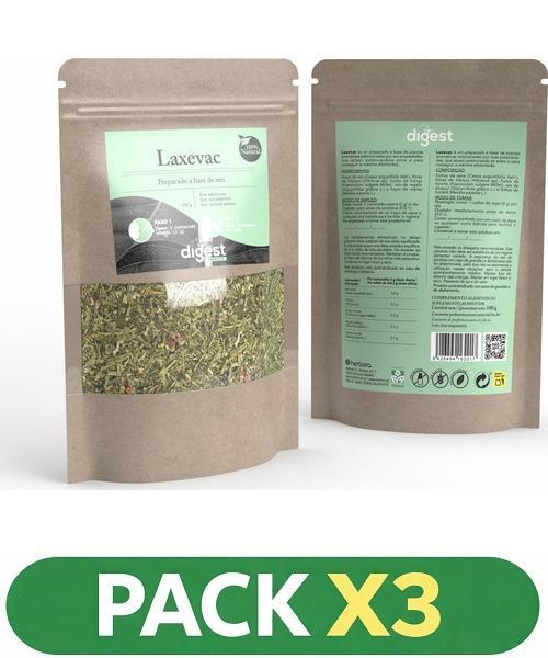 Pack x3 Laxevac (Regulax) - Herbora - 100 gramos