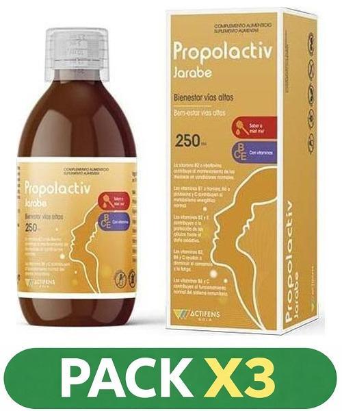 Pack x3 Propolactiv Jarabe - Herbora - 250 mililitros