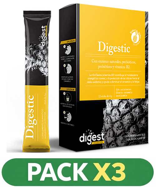 Pack x3 Digestic - Herbora - 12 sticks