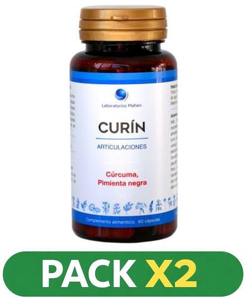 Pack x2 Curín (Cúrcuma) - Naturazul - 60 cápsulas