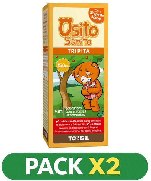 Pack x2 Osito Sanito Tripita - Tongil - 150 ml.