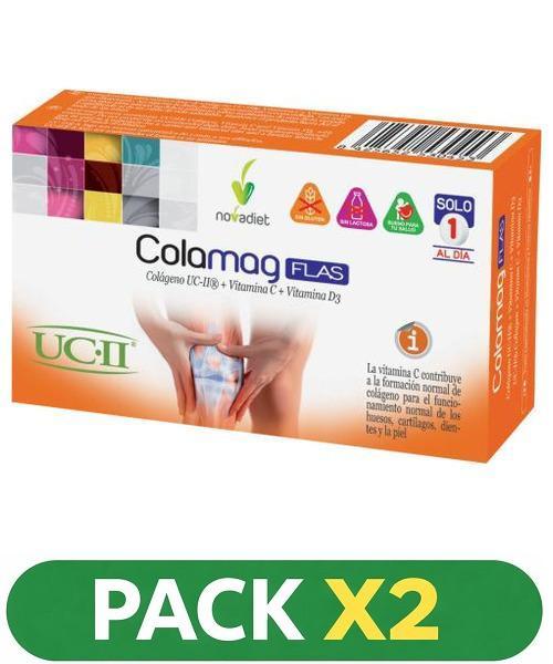 Pack x2 Colamag Flas - Novadiet - 30 comprimidos