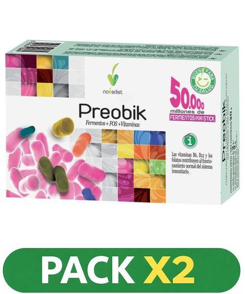 Pack x2 Preobik - Novadiet - 10 sticks