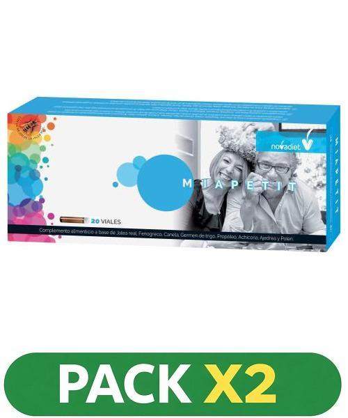 Pack x2 Miapetit - Novadiet - 20 viales