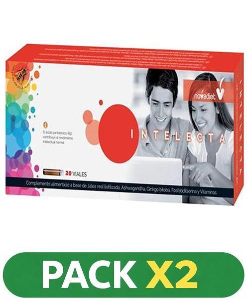 Pack x2 Intelecta - Novadiet - 20 viales
