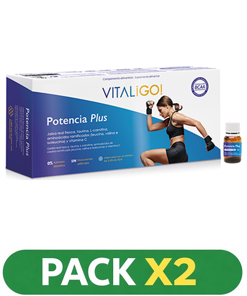 Pack x2 VitaliGo - Potencia Plus - Herbora - 20 viales