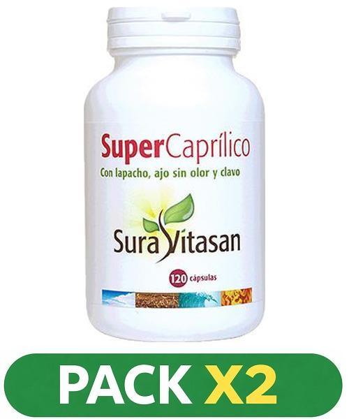 Pack x2 Super Caprílico - Sura Vitasan - 120 cápsulas