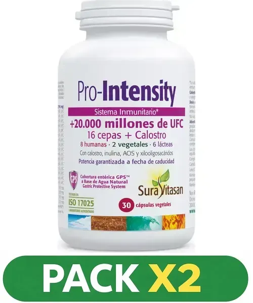 Pack x2 Pro-Intensity - Sura Vitasan - 30 cápsulas
