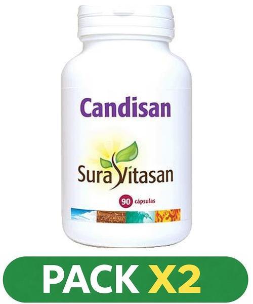 Pack x2 Candisan - Sura Vitasan - 90 cápsulas