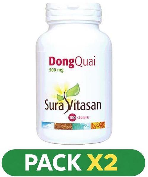 Pack x2 Dong Quai - Sura Vitasan - 100 cápsulas