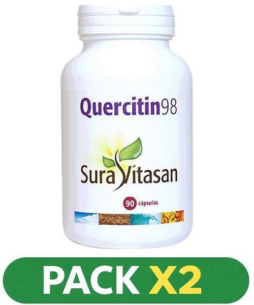 Pack x2 Quercetin 98 - Sura Vitasan - 90 cápsulas