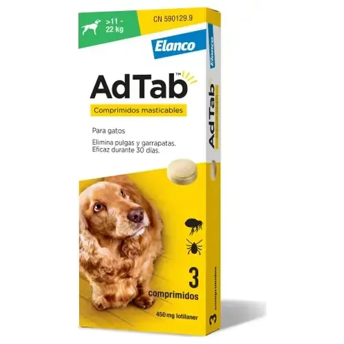 Adtab Dog 450mg 3 Comp Masticables