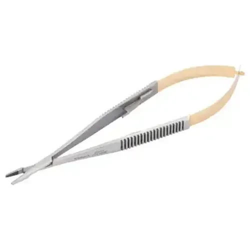014184 Porta Agujas Tijera Castroviejo Sprcut Curvo 15cm