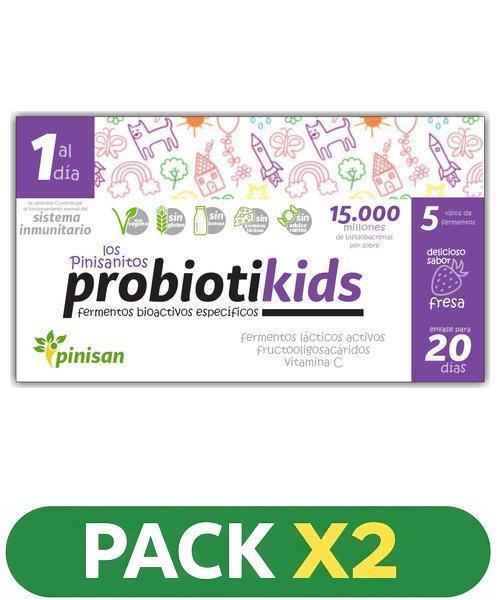 Pack x2 Probiotikids - Pinisan - 20 sobres