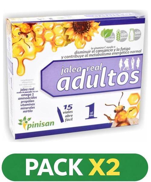 Pack x2 JALEA REAL ADULTOS - Pinisan - 15 viales
