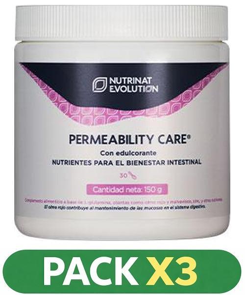 Pack x3 Permeability Care - Nutrinat Evolution - 150 gramos