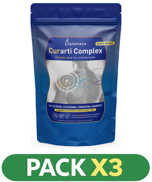 Pack x3 Curarti Complex - Plameca - 280 gramos