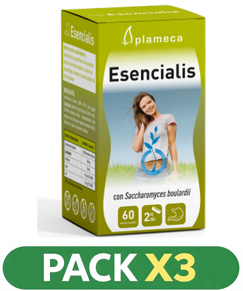 Pack x3 Esencialis - Plameca - 60 cápsulas