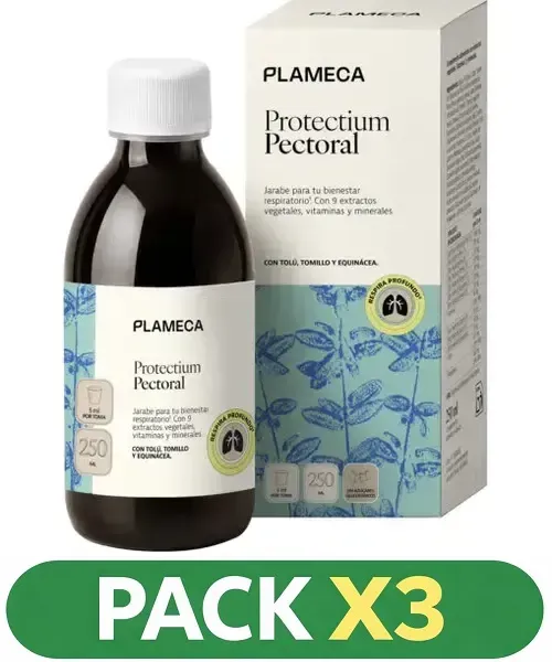 Pack x3 Protectium Pectoral Adultos - Plameca - 250 ml.