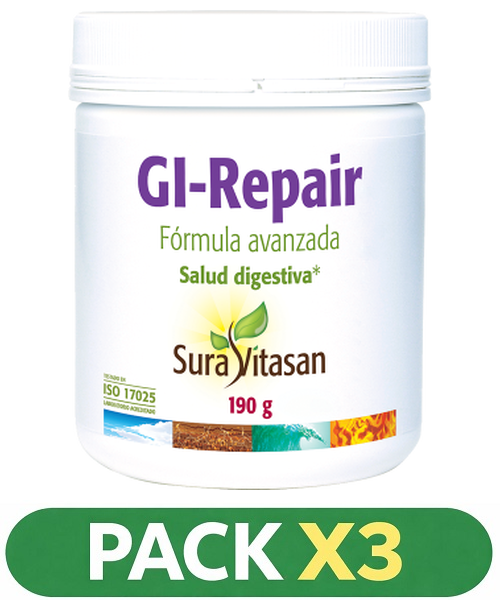 Pack x3 GI-Repair - Sura Vitasan - 190 gramos