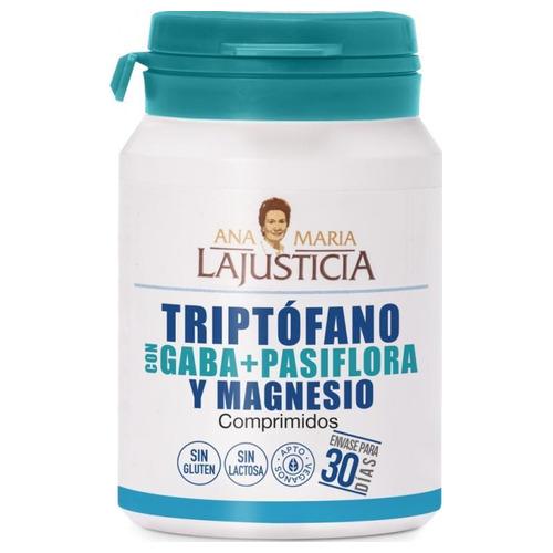 Triptófano con Gaba + Pasiflora y Magnesio - Ana María Lajusticia - 60 comprimidos