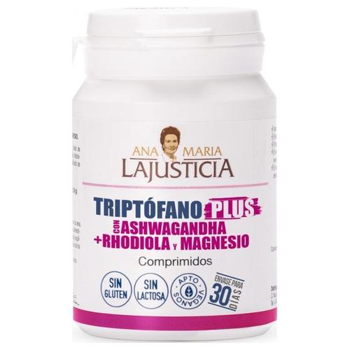 Triptófano con Ashwagandha + Rhodiola y Magnesio - Ana María Lajusticia - 60 comprimidos