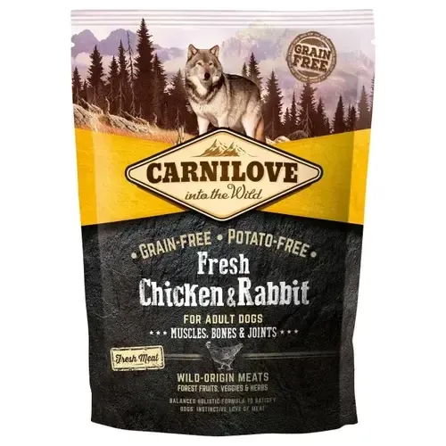 Carnilove Canine Adult Fresh Pollo Conejo Joints 1,5kg