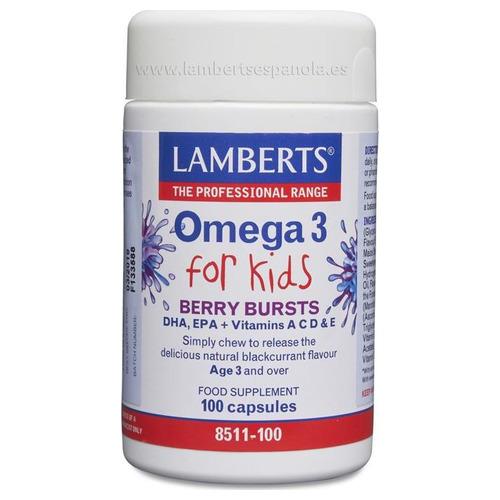 Omega 3 for Kids - Lamberts - 60 cápsulas