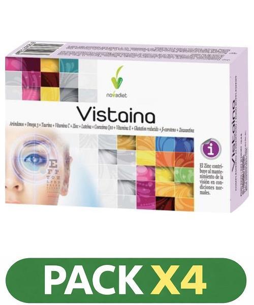 Pack x4 Vistaina - Novadiet - 30 cápsulas