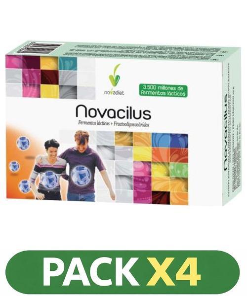 Pack x4 Novacilus - Novadiet - 30 cápsulas
