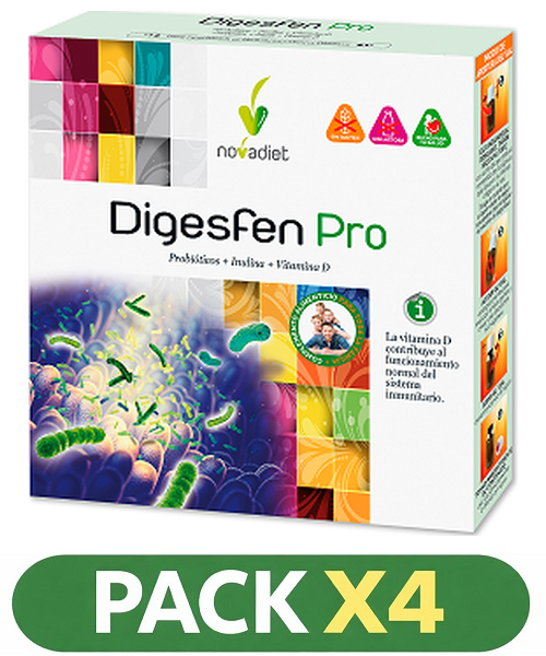 Pack x4 Digesfen Pro - Novadiet - 10 viales