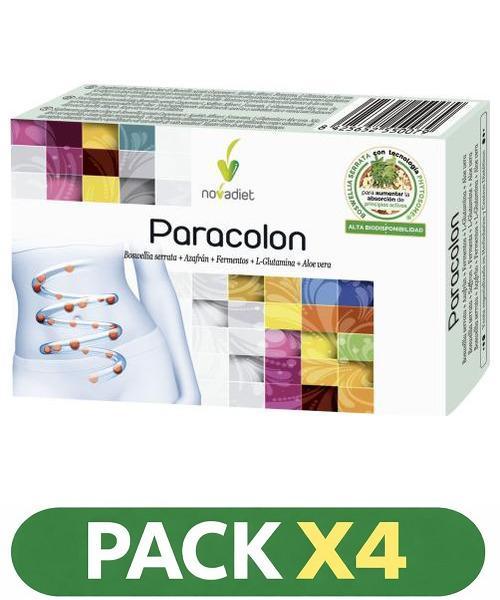 Pack x4 Paracolon Cápsulas - Novadiet - 15 cápsulas