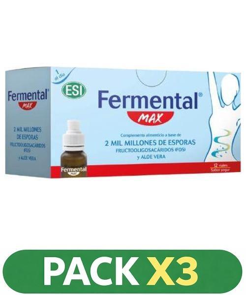 Pack x3 Fermental Max - ESI - 12 unidades