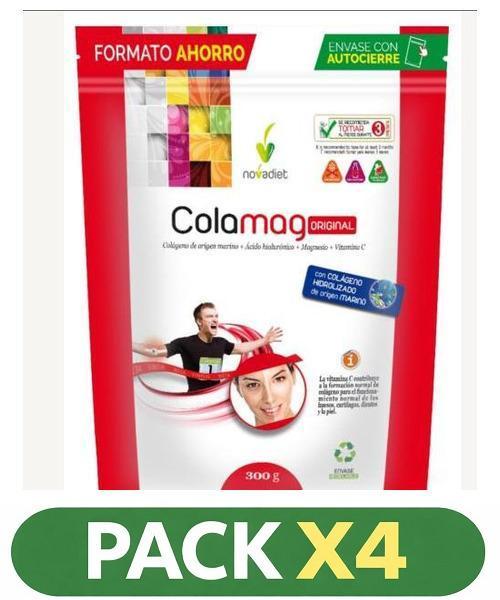 Pack x4 Colamag Original Doypack - Novadiet - 300 gramos