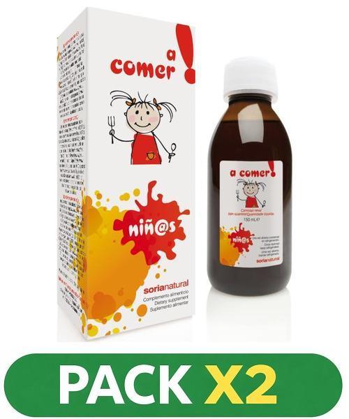 Pack x2 Jarabe Infantil A Comer 150 Ml