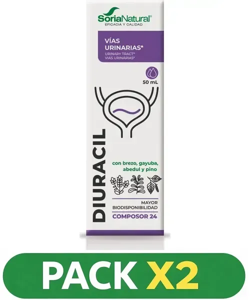 Pack x2 Composor 24 Diuracin Complex S. XXI - Soria Natural - 50 ml.