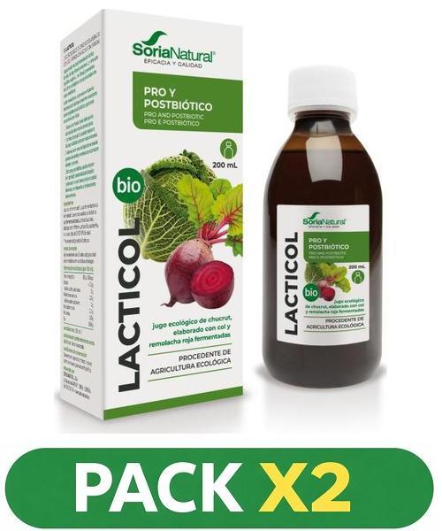 Pack x2 Lacticol Ecologico - Soria Natural - 200 ml.