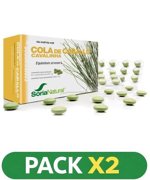 Pack x2 Cola Caballo - Soria Natural - 60 comprimidos