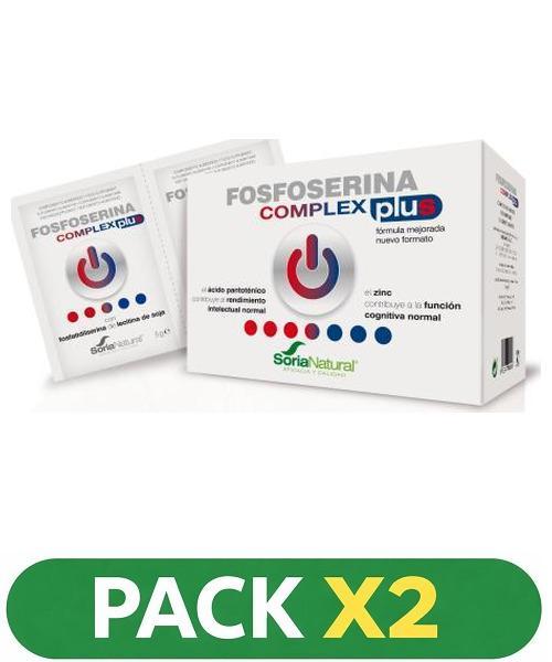 Pack x2 Fosfoserina Complex - Soria Natural - 28 sobres