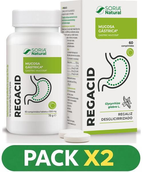 Pack x2 Regacid - Soria Natural - 60 comprimidos