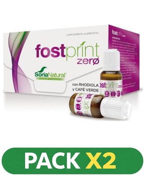 Pack x2 Fost Print Zero - Soria Natural - 15 viales