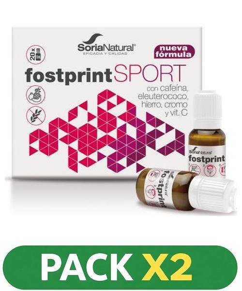 Pack x2 Fost Print Sport - Soria Natural - 20 viales